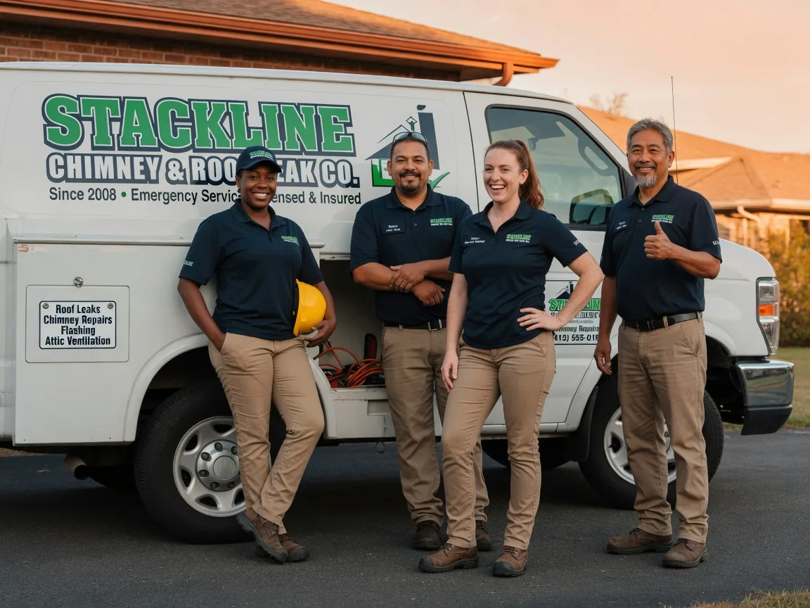 Chimney flashing repair company in Grelton, OH